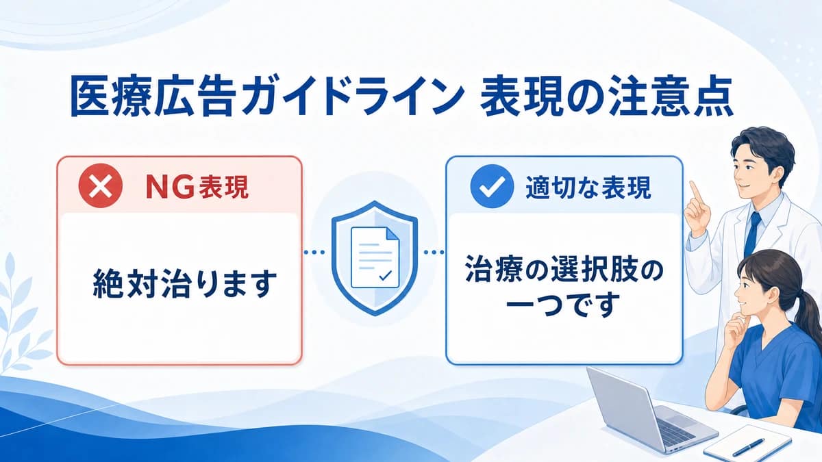 適切表現とNG表現の比較